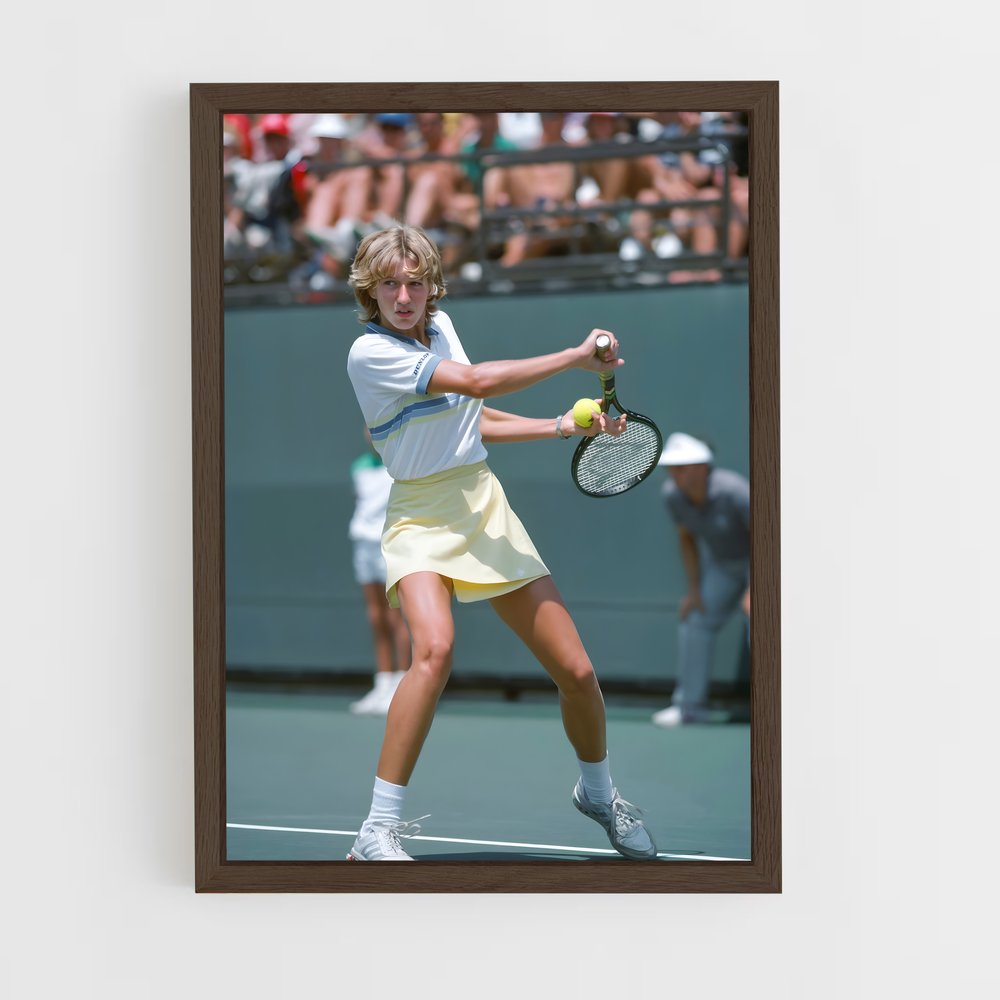 Poster Steffi graf – affiche Tennis (vue 5)